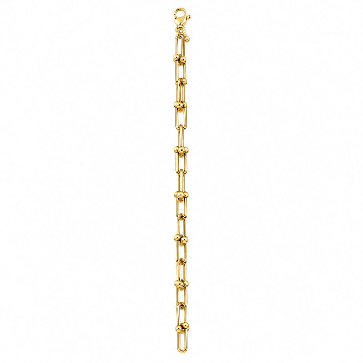 14k Hardware Link Bracelet