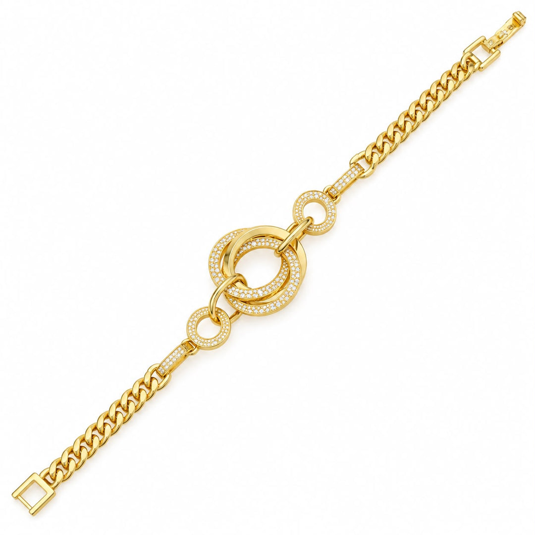 Knotted Link Bracelet