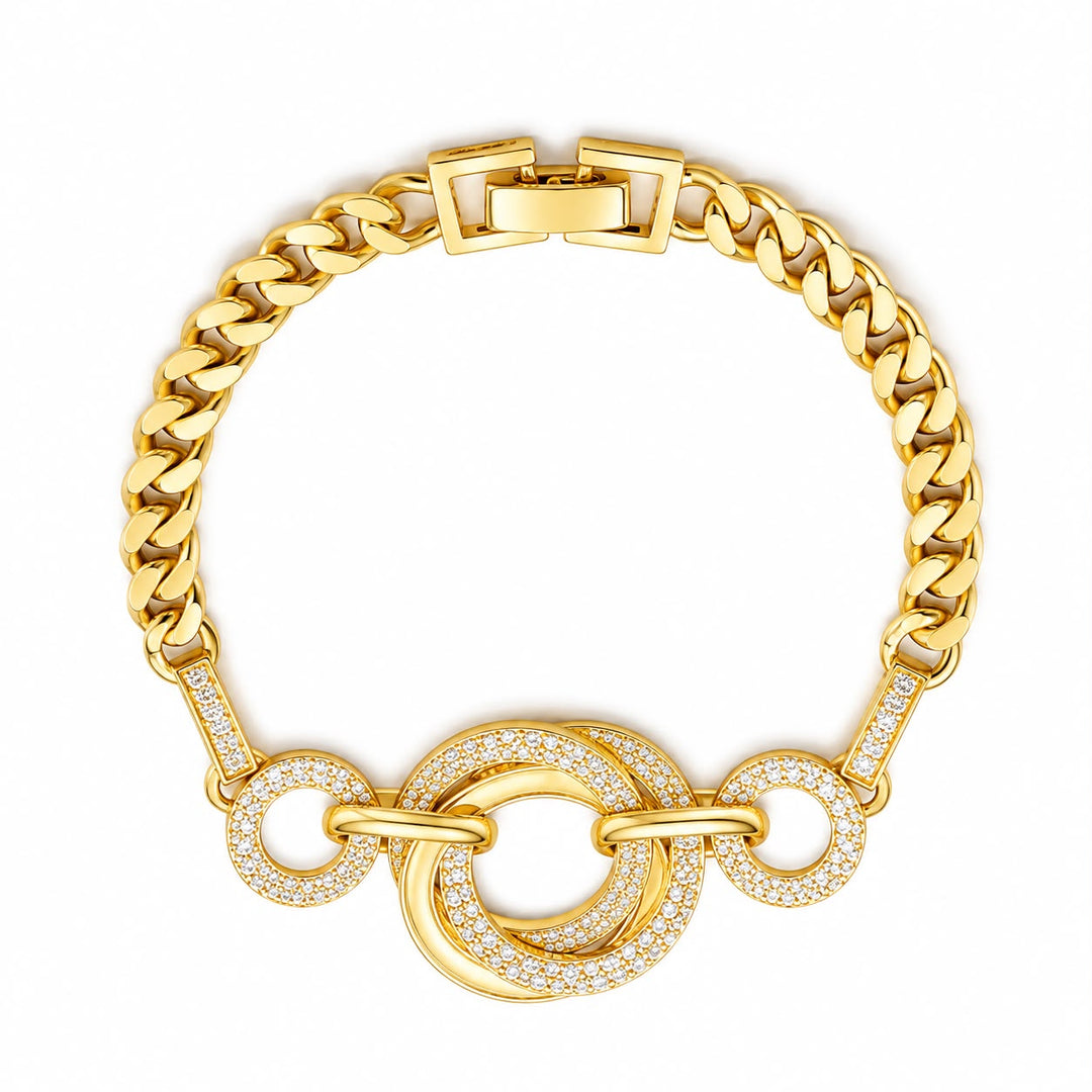 Knotted Link Bracelet