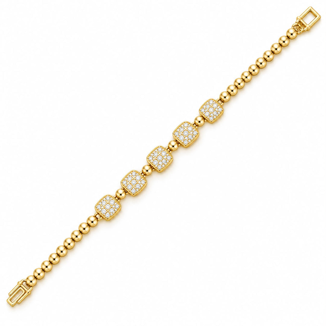Puffed Squares Bracelet