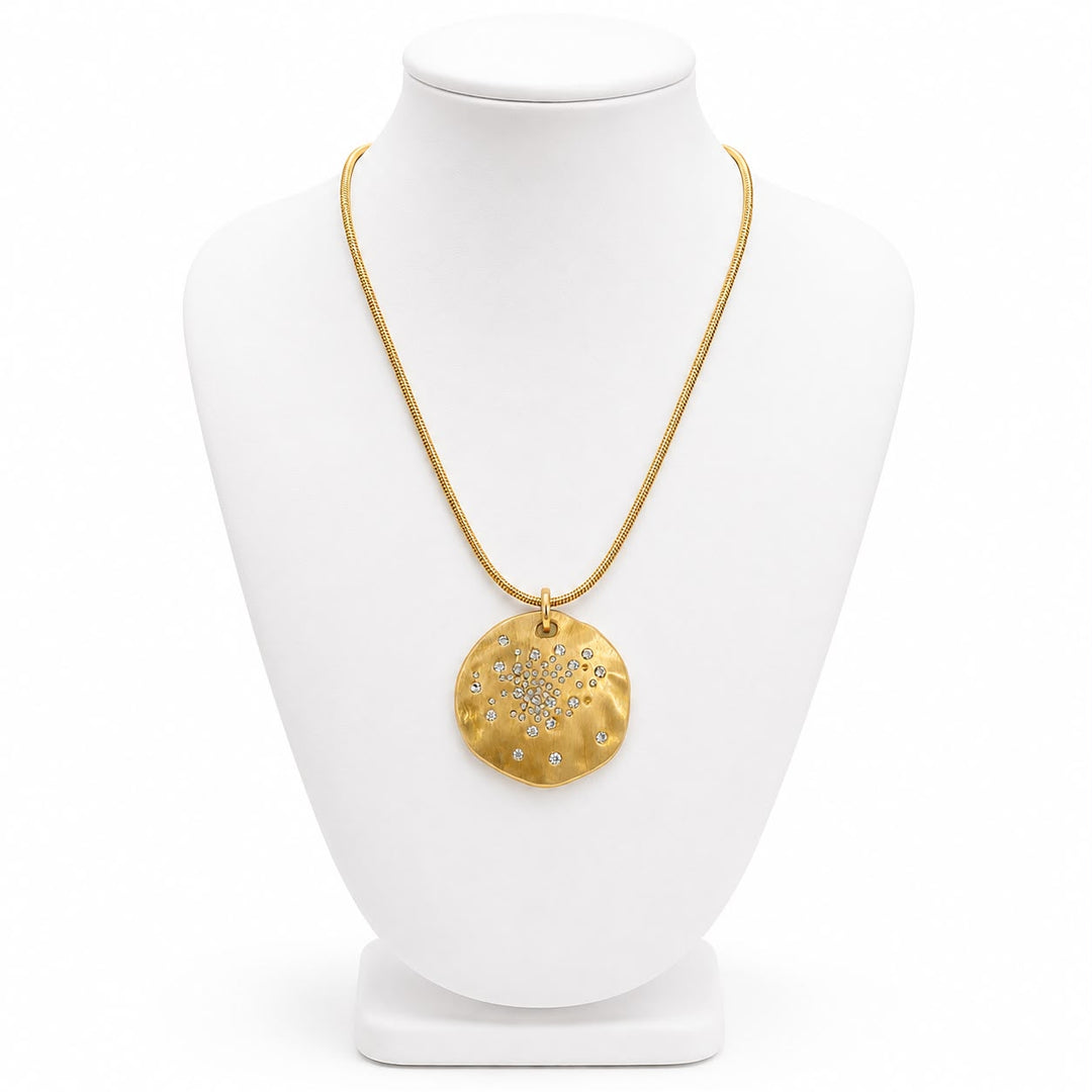 Rhinestone Large Pendant