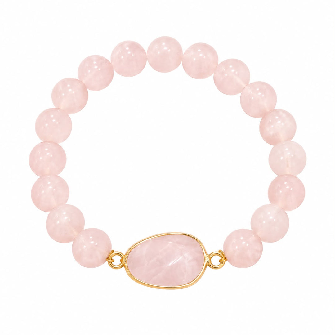 Rose Quartz Stretch Bracelet
