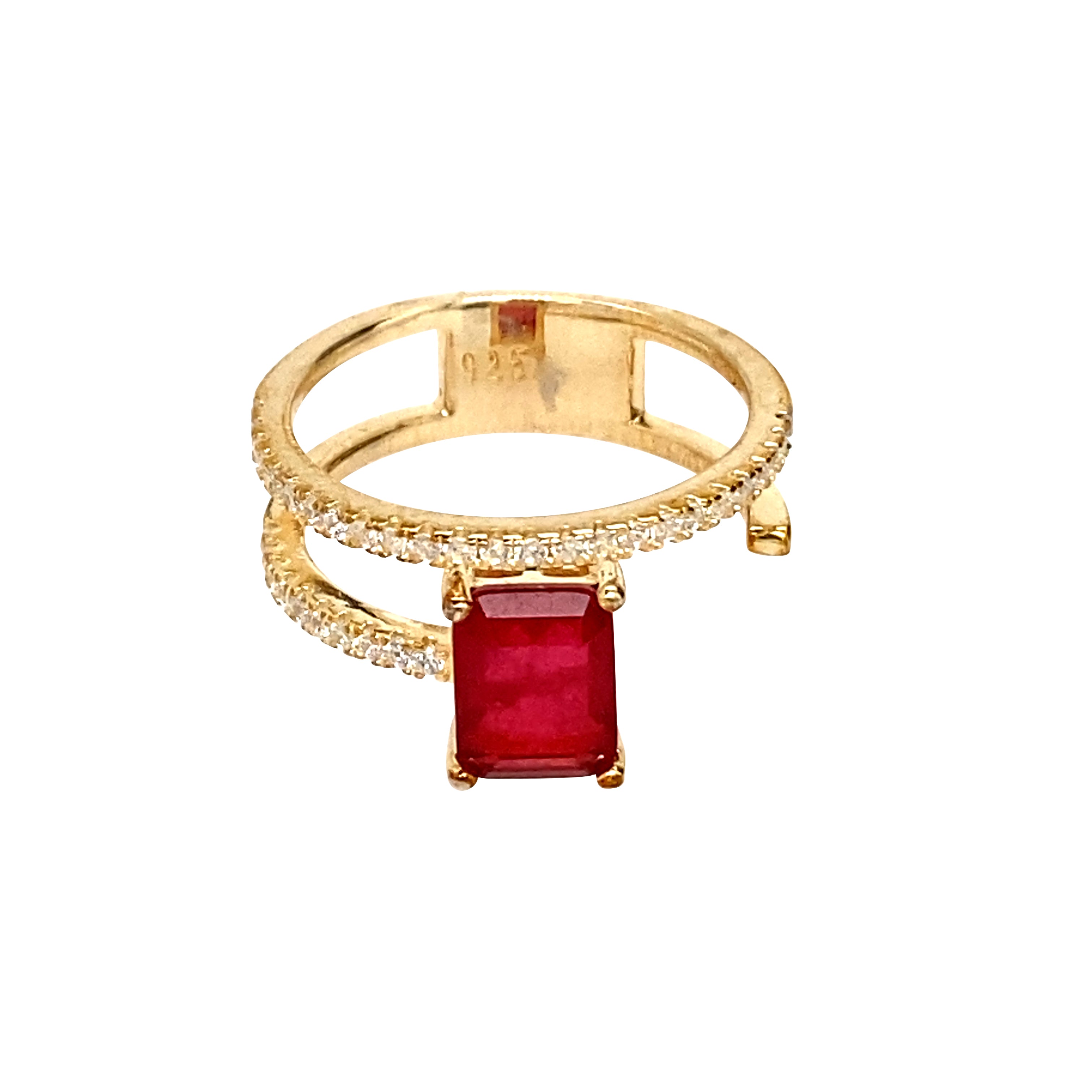 Ruby on sale ring wrap