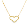 14k Gold Heart Pendant Necklace