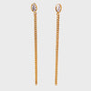 Chain Earring in gold