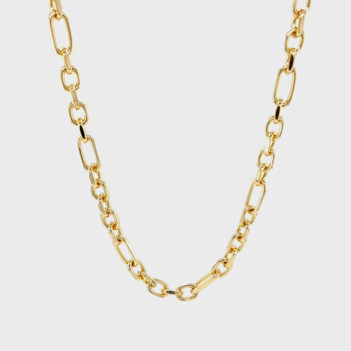 Glossy Link Chain Necklace