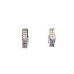 Hexagon Hoop Earrings