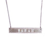 Custom Personalized Nameplate Bar In 14K Gold