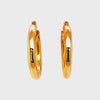 14k Gold Hoop (Medium)