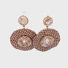 Round Statement Fashion Earrings