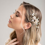 The Serena - Floral Vine Hair Piece