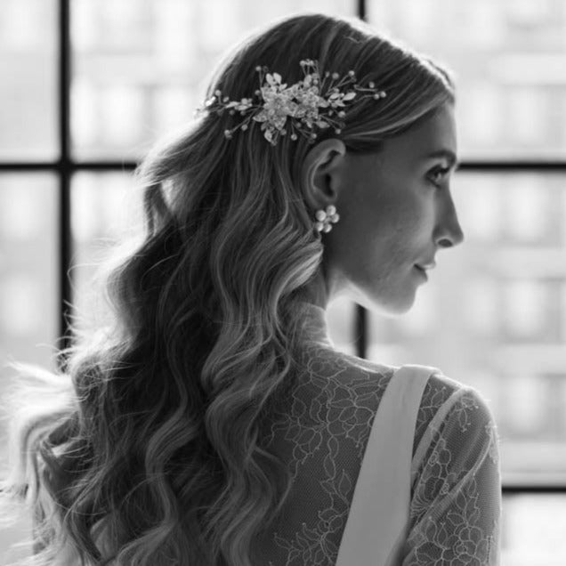 The Serena - Floral Vine Hair Piece