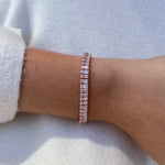 Baguette Bracelet/Anklet 2-in-1 Bolo