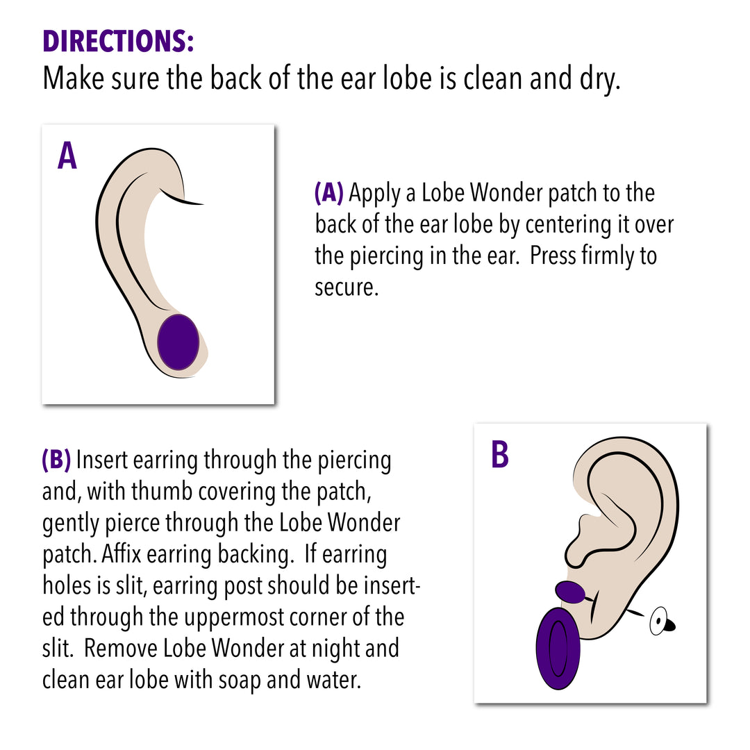 Lobe Wonder - Stick On Ear Patches – picntell