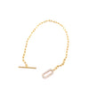 Toggle Mini Link Chain Bracelet