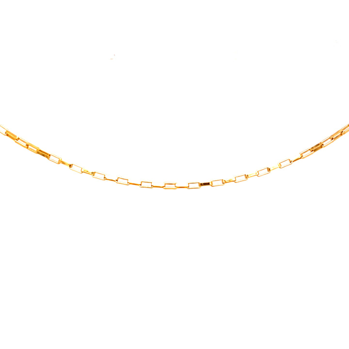 Mini Paperclip Chain Anklet