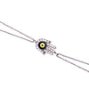 Double Strand Evil Eye Bracelet