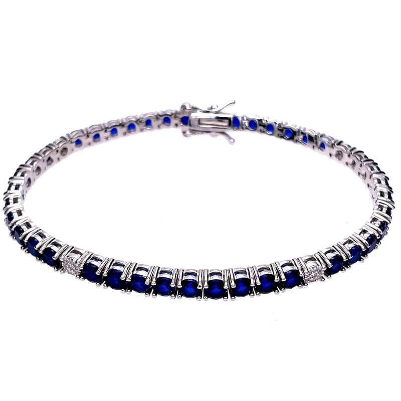 Sapphire Tennis Bracelet (3.5mm)