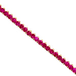Ruby Tennis Bracelet (3mm)