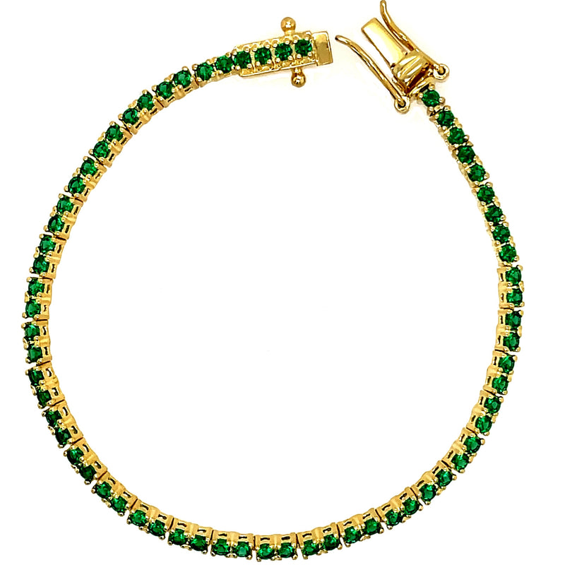 Emerald Tennis Bracelet (2.25mm)