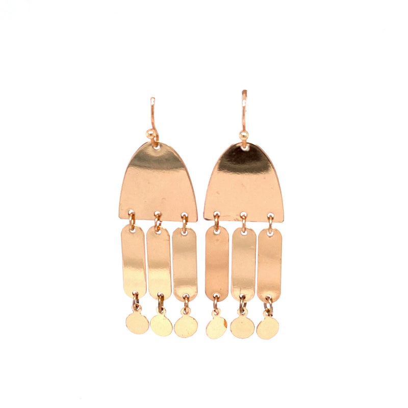 Geometric Dangling Earrings