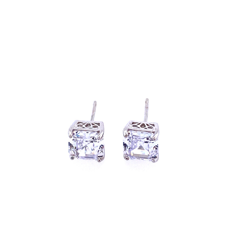Sparkling Square Studs