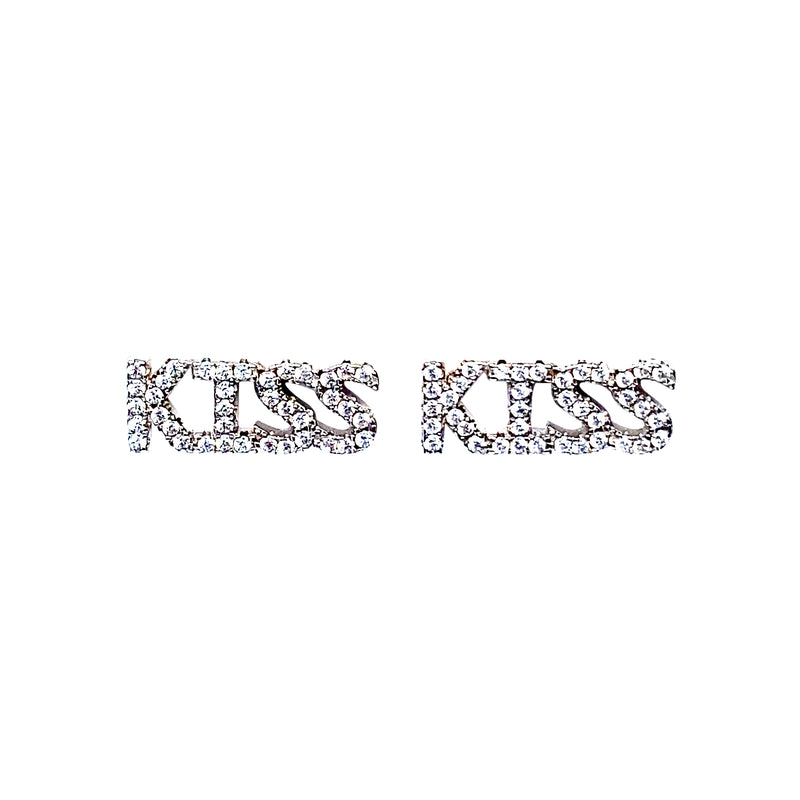 "Kiss" Stud Earrings