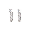 Dainty Front Back Chain Earrings