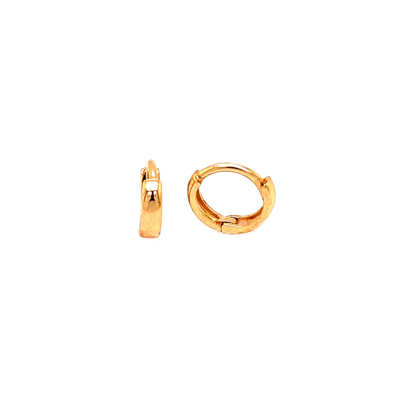 14K Gold Stack Huggies