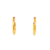 Endless 14k Gold Hoops