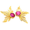 Gold Leaf Statement Earring