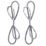 Baguette Bow Earrings