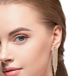 Fringe Earrings in Gold