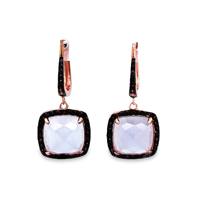 Champagne Quartz Earrings