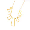Geometric Cutout Necklace