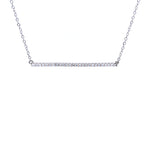 Simple Thin Bar Necklace