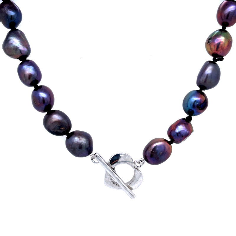 Black Freshwater Pearl Necklace