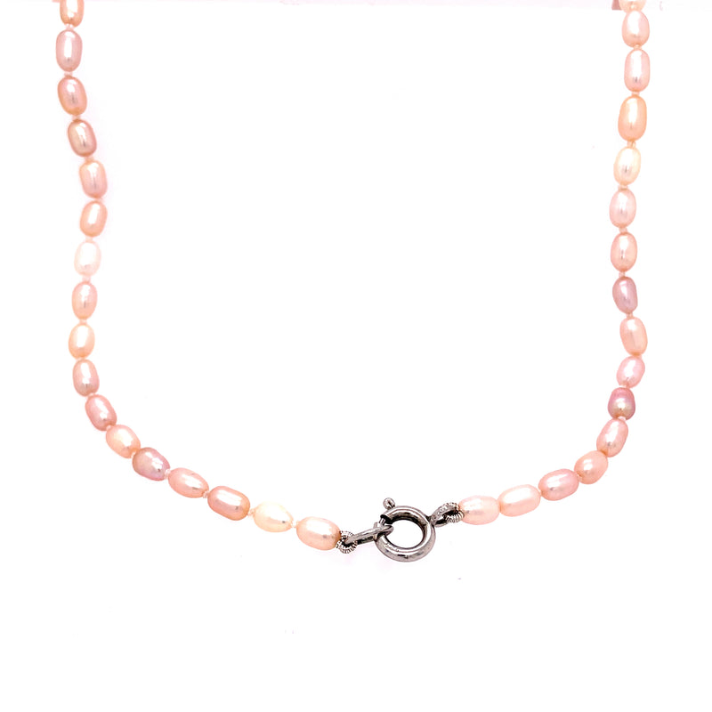 Light Pink Freshwater Pearl Necklace