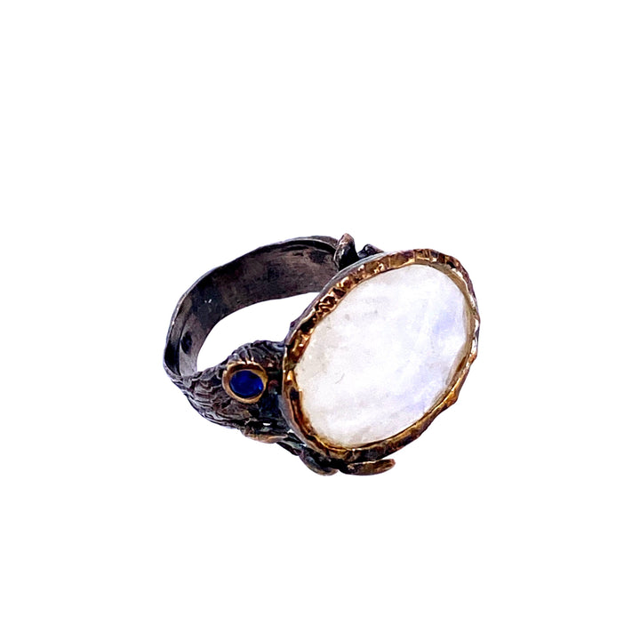 Moonstone Artisan Ring