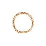 14K Rolo Chain Ring