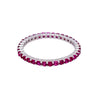 Pave Ruby Band ring