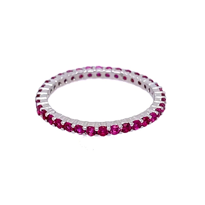 Pave Ruby Band ring