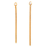 Chain Earring in gold