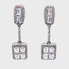 Classic Sparkle Drop Earrings