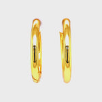 Medium Chunky Gold Hoops