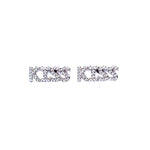 "Kiss" Stud Earrings