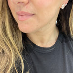 pear Shaped Diamond studs