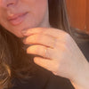 Rose Gold Leaf Ring