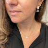 Mini Cluster Fresh Water pearl Earrings