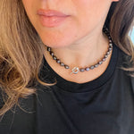 Black Freshwater Pearl Necklace